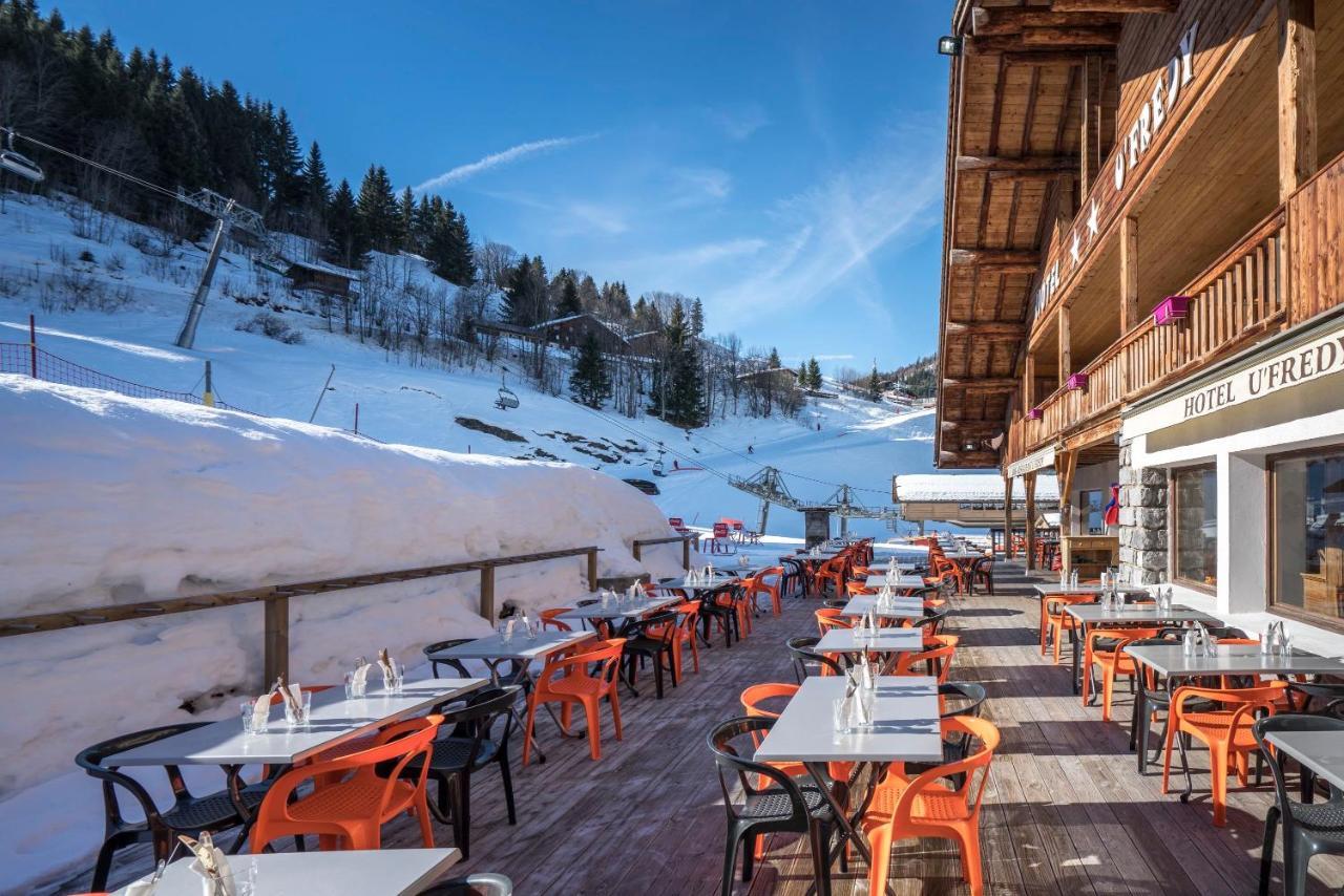 Hotel Restaurant U'Fredy La Clusaz Ngoại thất bức ảnh